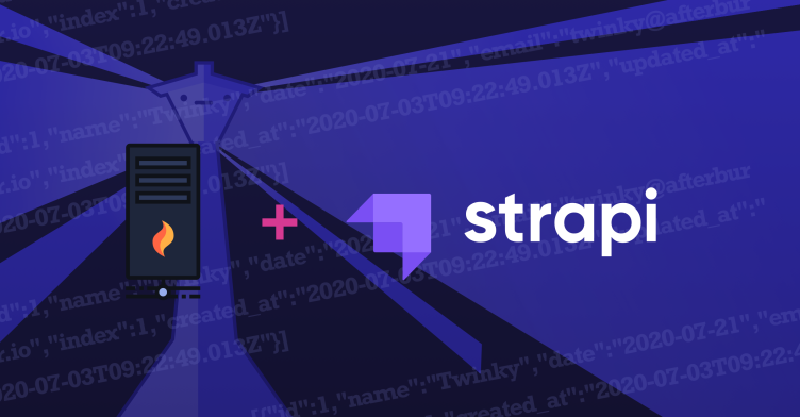 Strapi headless CMS banner